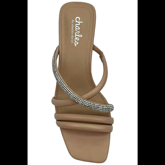 Charles by Charles David Fusion Open Toe Sandal Beige - Medium - Picture 2 of 3